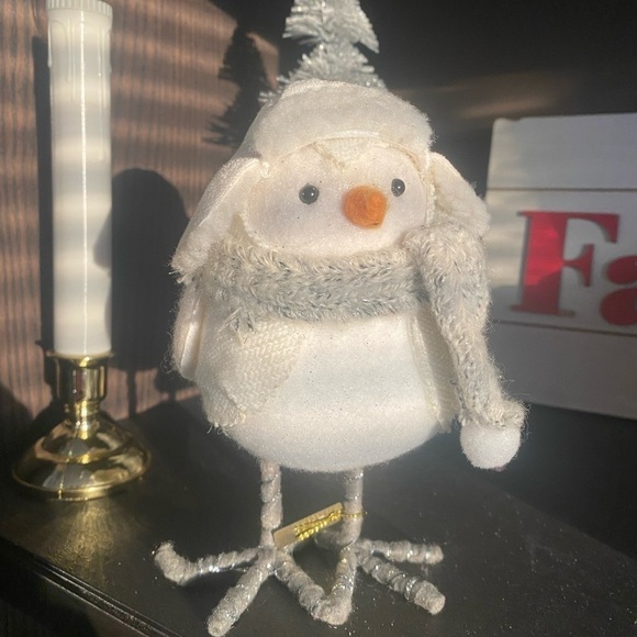 Target Wondershop Winter 2020 FROST Featherly Friends Christmas Fabric Bird - Picture 1 of 4